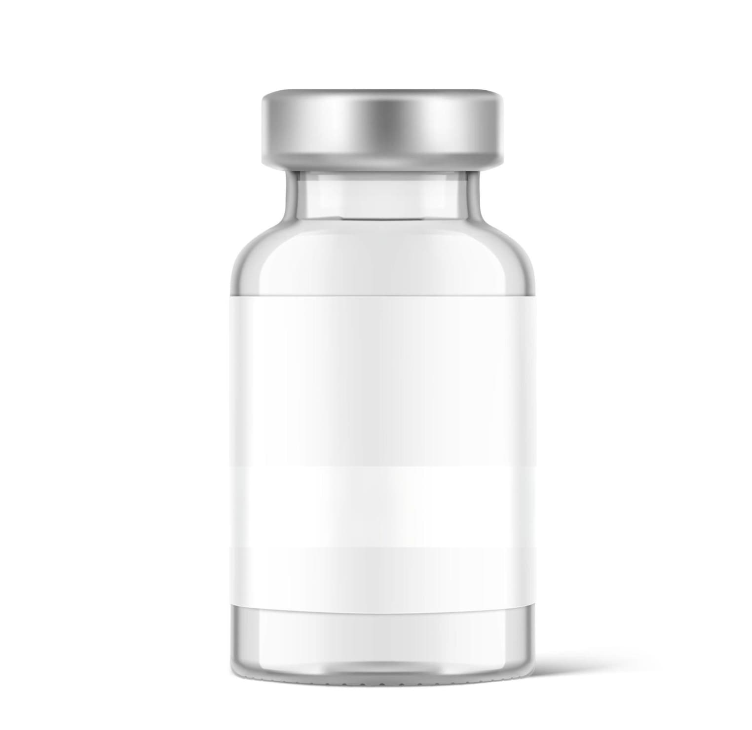 Research peptide vial